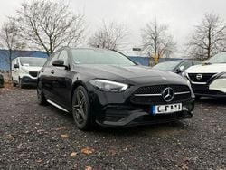 Schwarz Gebraucht 2022 Mercedes C220 AMG Limousine | 26.100 € (Guter Preis)