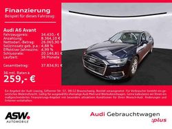 Firmamentblau metallic Gebraucht 2022 Audi A6 Design Kombi | 34.430 € (Guter Preis)