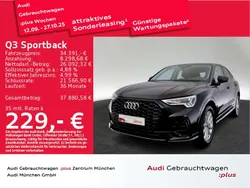 Mythosschwarz metallic Gebraucht 2023 Audi Q3 S-Line SUV | 34.391 € (Guter Preis)