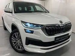 Bila moon/moon white (metallic) Gebraucht 2021 Skoda Kodiaq LAURIN & KLEMENT SUV | 34.790 € (Etwas zu teuer)