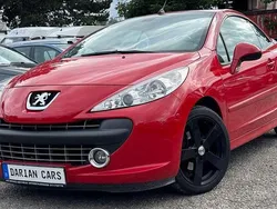 Blau Gebraucht 2008 Peugeot 207 CC Platinum Cabrio | 4.490 € (Etwas zu teuer)