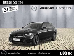 Lack obsidianschwarz Gebraucht 2024 Mercedes C220 AMG Kombi | 44.450 € (Etwas zu teuer)
