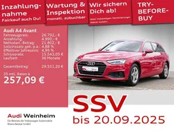 Tangorot metallic Gebraucht 2022 Audi A4 Kombi | 26.792 € (Superpreis)