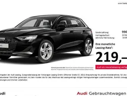 Schwarz Gebraucht 2024 Audi A3 Sportback Advanced Limousine | 32.185 € (Guter Preis)