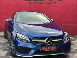Blau Gebraucht 2016 Mercedes C220 AMG line Coupé | 16.999 € (Fairer Preis)