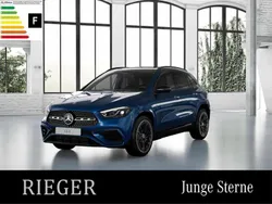 Blue metallic Gebraucht 2024 Mercedes GLA200 AMG SUV | 48.449 € (Etwas zu teuer)