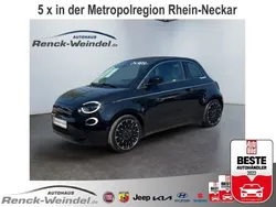 Schwarz Gebraucht 2022 Fiat 500e La Prima Cabrio | 24.989 € (Fairer Preis)