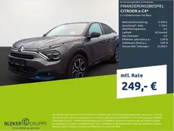 Platinum grau Gebraucht 2022 Citroën e-C4 Shine Limousine | 19.990 € (Fairer Preis)