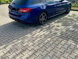 Blau Gebraucht 2016 Mercedes C180 AMG line Kombi | 18.000 € (Fairer Preis)