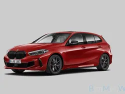 Melbourne red a75 Gebraucht 2022 BMW 128 M Sport Limousine | 32.999 € (Fairer Preis)