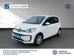 Weiß Gebraucht 2016 VW up! Move Kleinwagen | 7.530 € (Etwas zu teuer)