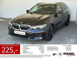 Schwarz uni Gebraucht 2022 BMW 318 Sport Line Kombi | 21.440 € (Fairer Preis)