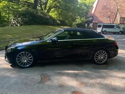 Schwarz Gebraucht 2018 Mercedes C220 AMG Cabrio | 25.900 € (Superpreis)