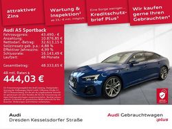 Ascariblau metallic Gebraucht 2024 Audi A5 Sportback S-Line Kleinwagen | 43.490 € (Fairer Preis)
