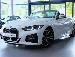 Weiß Gebraucht 2021 BMW 420 M Sport Cabrio | 36.990 € (Fairer Preis)