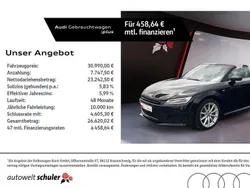 Mythosschwarz metallic Gebraucht 2016 Audi TT Roadster Design Cabrio | 30.800 € (Fairer Preis)