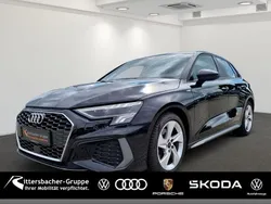 Mythosschwarzmetallic Gebraucht 2021 Audi A3 S-Line Limousine | 25.990 € (Guter Preis)