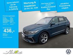 Nightshade blue metallic Gebraucht 2021 VW Tiguan R-line SUV | 29.880 € (Guter Preis)