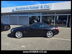 Obsidianschwarz meta (metallic) Gebraucht 2012 Mercedes SL500 Cabrio | 41.480 € (Guter Preis)