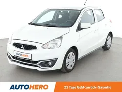 Weiß Gebraucht 2017 Mitsubishi Space Star Basis Kleinwagen | 6.290 € (Etwas zu teuer)