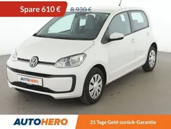 Weiß Gebraucht 2018 VW up! move up! Kleinwagen | 8.320 € (Fairer Preis)