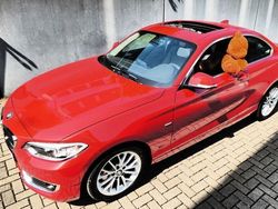 Rot Gebraucht 2016 BMW 220 Luxury Line Coupé | 21.412 € (Guter Preis)