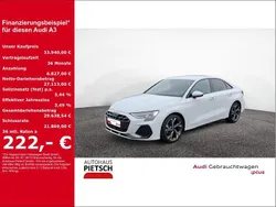 Gletscherweiß metallic Gebraucht 2024 Audi A3 S-Line Limousine | 33.940 € (Fairer Preis)