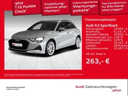 1x pfeilgrau perleffekt Gebraucht 2024 Audi A3 Sport Limousine | 34.950 € (Superpreis)