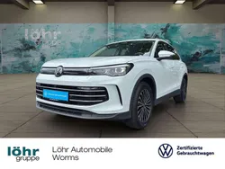 Pure white Gebraucht 2024 VW Tiguan Elegance SUV | 39.980 € (Etwas zu teuer)