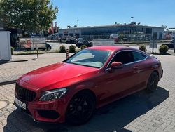 Rot Gebraucht 2018 Mercedes C180 AMG line Coupé | 21.000 € (Guter Preis)