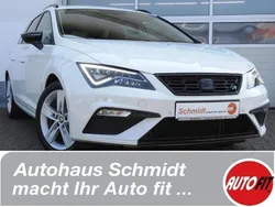 Weiß Gebraucht 2018 Seat Leon ST FR Kombi | 14.400 €