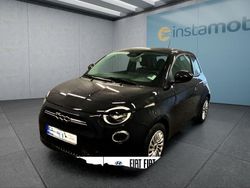 Schwarz Gebraucht 2021 Fiat 500e Action Kleinwagen | 14.449 € (Teuer)