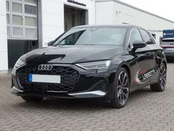 Mythosschwarz metallic Gebraucht 2024 Audi A3 Sportback Advanced Plus Limousine | 36.600 € (Fairer Preis)