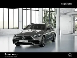 Silber Gebraucht 2023 Mercedes C300e AMG Kombi | 45.780 € (Fairer Preis)