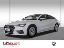 Weiss Gebraucht 2022 Audi A7 Sportback Ambiente Kleinwagen | 36.280 € (Guter Preis)
