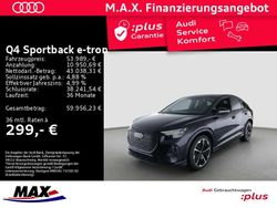 Auroraviolett metallic Gebraucht 2025 Audi Q4 e-tron S-Line SUV | 52.989 €