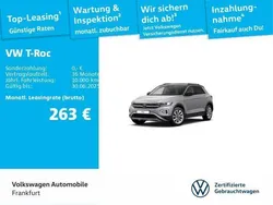Pyritsilber metallic/schwarz Gebraucht 2024 VW T-Roc Style SUV | 27.750 € (Guter Preis)