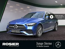 Blau / spektralblau Gebraucht 2024 Mercedes C200 Advanced Kombi | 39.247 € (Etwas zu teuer)