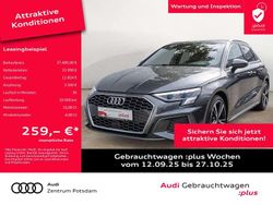Grau Gebraucht 2024 Audi A3 Sportback S-Line Limousine | 37.490 € (Fairer Preis)