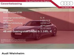 Grau (nimbusgrau) Neu 2025 Audi RS e-tron GT Comfort Limousine | 170.235 €