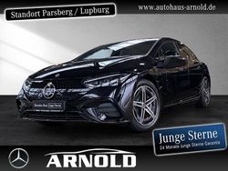 Obsidianschwarz (metallic) Gebraucht 2024 Mercedes EQE300 AMG Limousine | 48.740 € (Fairer Preis)