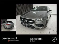 Grau Gebraucht 2021 Mercedes CLA250e Shooting Brake AMG Kombi | 28.350 € (Fairer Preis)