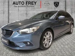 Saphirblau metallic Gebraucht 2014 Mazda 6 Sports-Line Kombi | 6.500 €