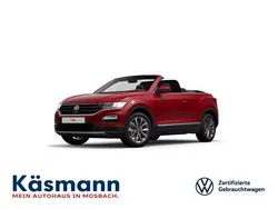 Kings red metallic Gebraucht 2021 VW T-Roc Cabriolet Style Cabrio | 21.430 € (Fairer Preis)