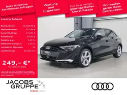 Brillantschwarz Gebraucht 2025 Audi A3 Sportback Advanced Plus Limousine | 33.420 € (Superpreis)