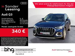Navarrablau metallic Gebraucht 2024 Audi Q3 Advanced Plus SUV | 38.430 € (Fairer Preis)
