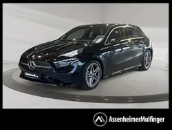 Metalliclack kosmosschwarz Gebraucht 2024 Mercedes A180 AMG Limousine | 30.180 € (Guter Preis)