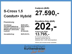 Weiß Neu 2024 Suzuki SX4 S-Cross Comfort+ SUV | 27.590 € (Guter Preis)