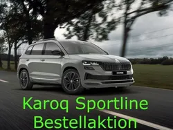 Grau Neu 2025 Skoda Karoq SportLine SUV | 32.780 € (Fairer Preis)