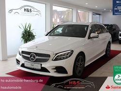 Polarweiss unilack Gebraucht 2020 Mercedes C200 AMG line Kombi | 24.900 € (Etwas zu teuer)